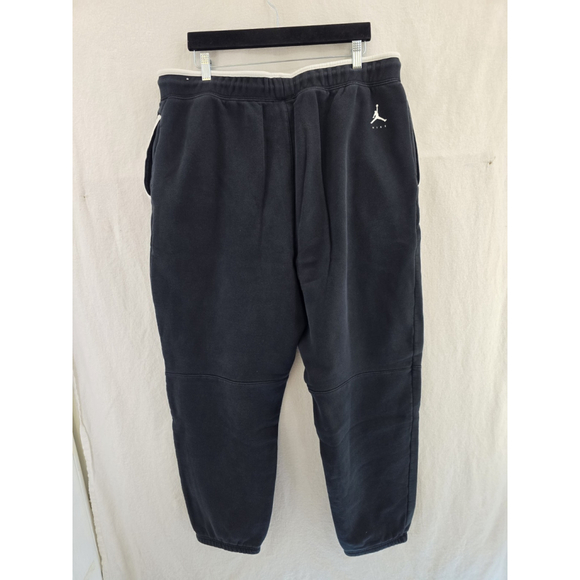 Nike JORDAN jump man Black Elastic Waist Sweatpants/joggers. Mens Size 2XL - Picture 9 of 10